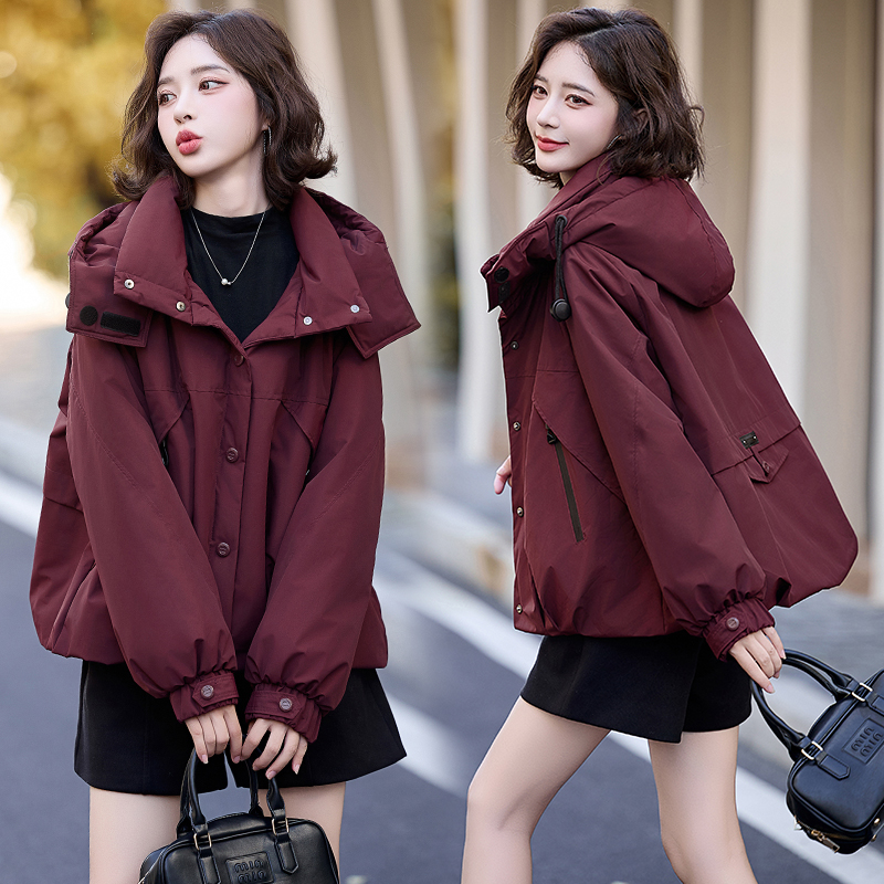 短款羽绒服女款爆款2025冬季新款时尚洋气休闲派克外套保暖妈妈