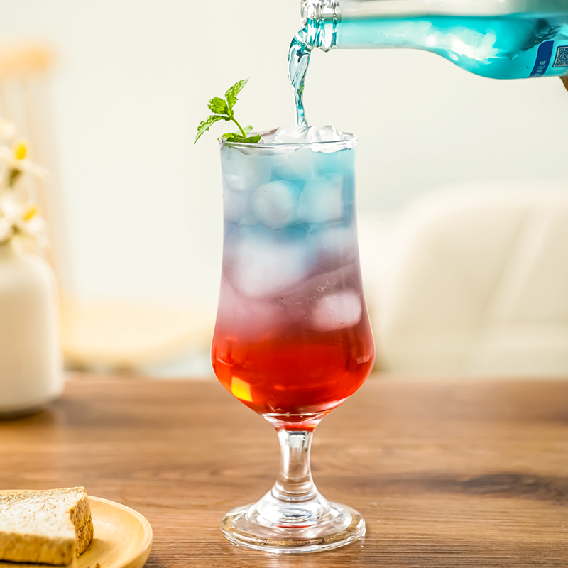 高脚杯氛围感法式复古高颜值鸡尾酒红酒杯家用轻奢高档个性酒具