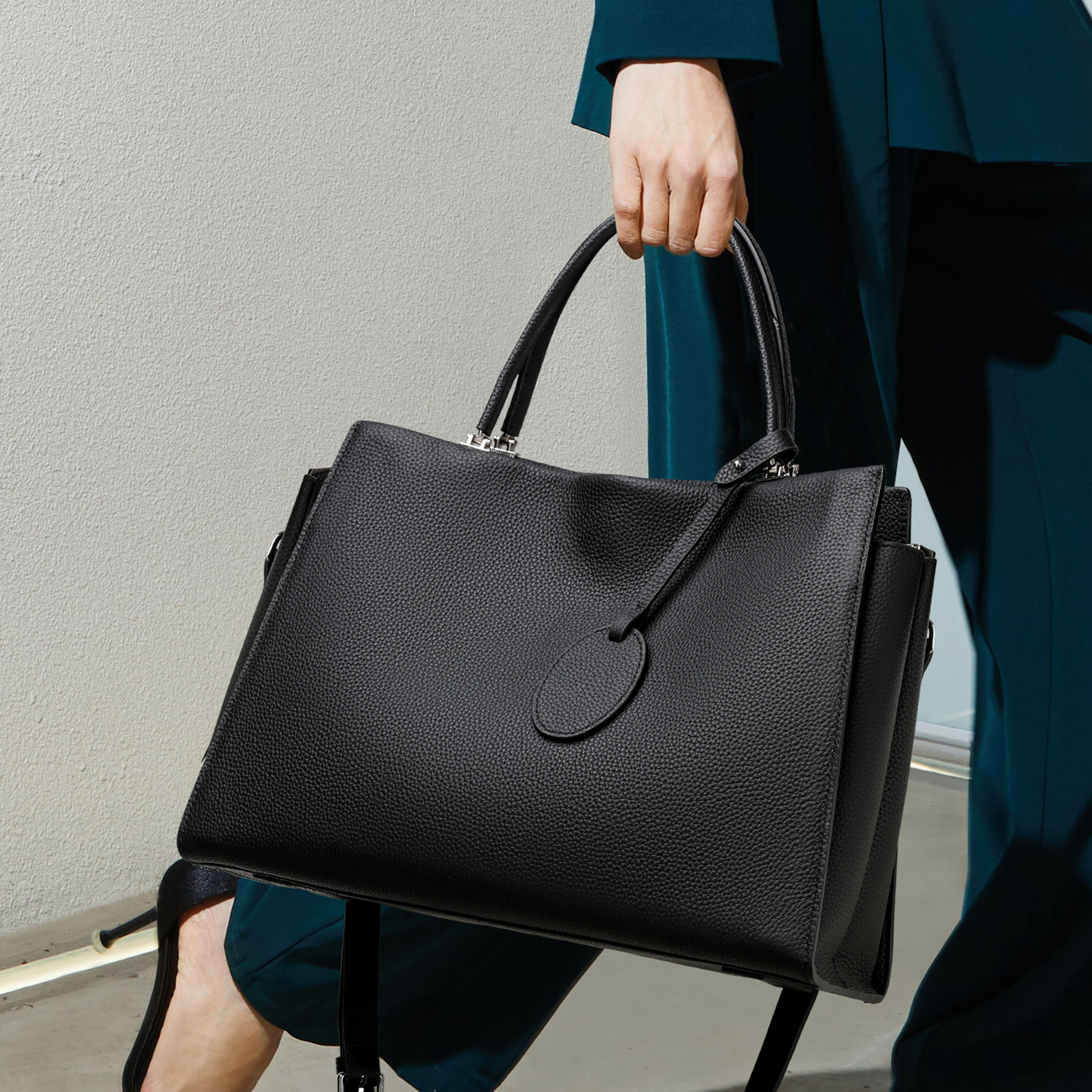 CCAMO真皮女士包包时尚百搭包通勤质感大容量包包轻奢手提单肩包