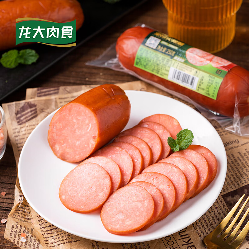 「上市品牌」龙大肉食里昂火腿肠250g*6根VO