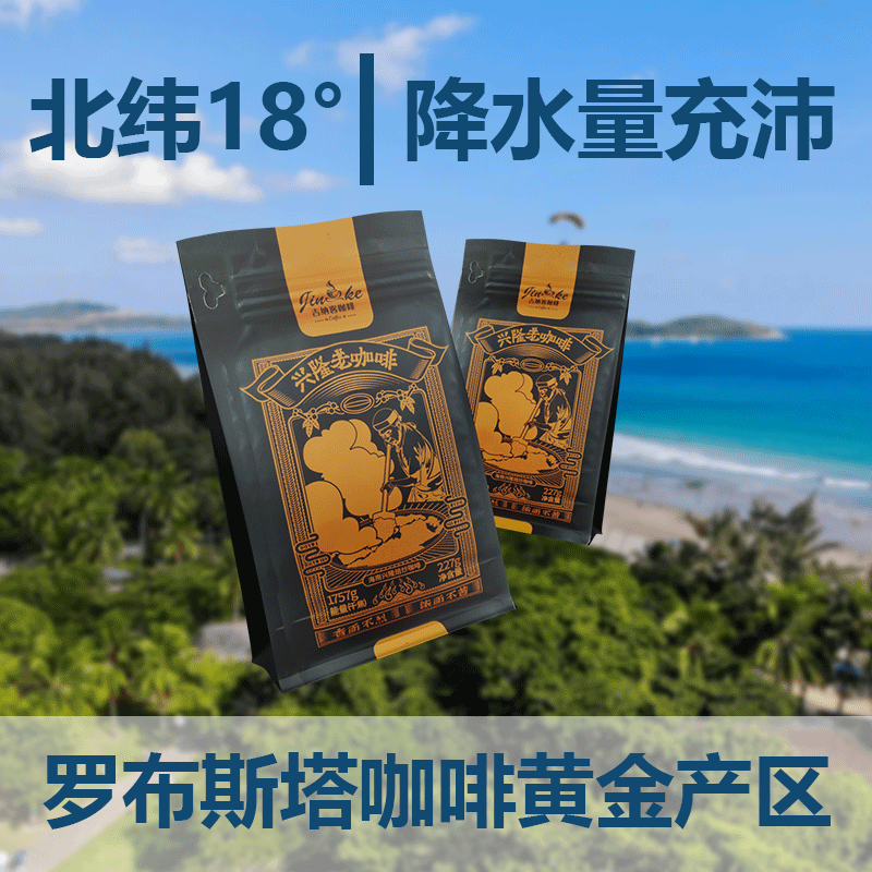 兴隆老咖啡袋装 香而不烈 浓而不苦 兴隆咖啡传承老味道227g两包