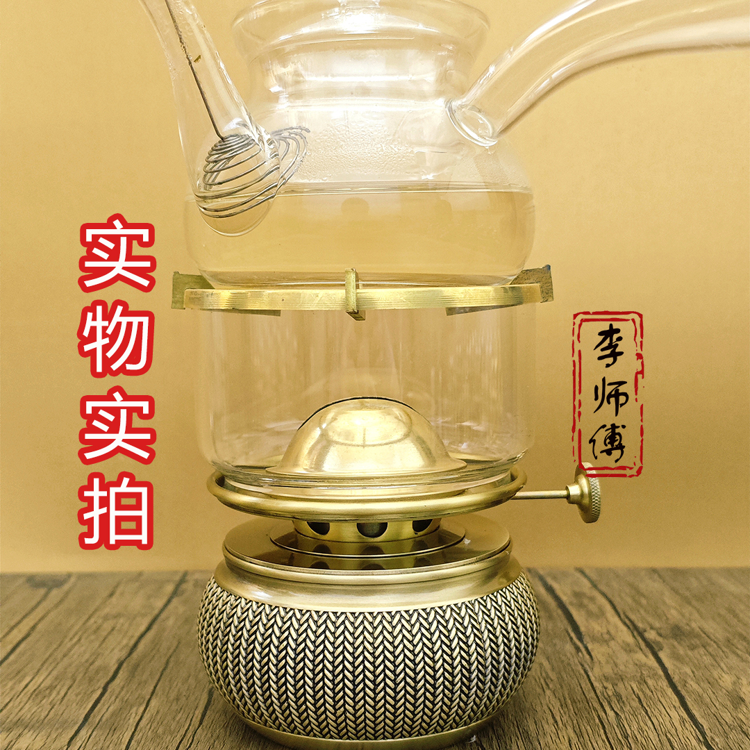 新款小麦穗潮汕精品空气灯茶炉煮水煮茶养生茶复古功夫茶具套装