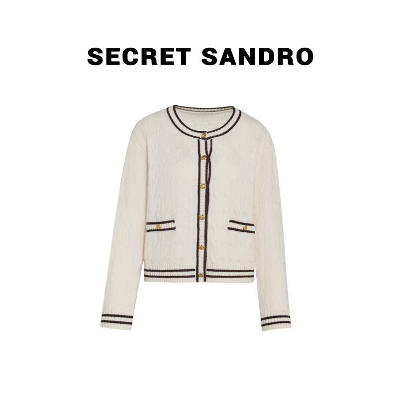 Secret Sandro 鸥小柒 毛针织衫 M64202126Q
