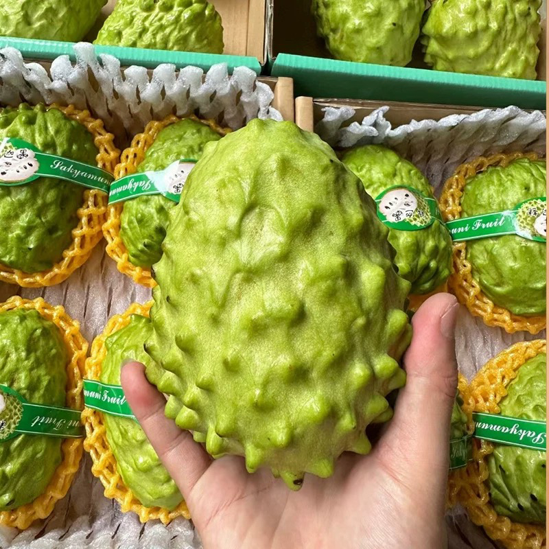 海南应季牛奶凤梨释迦果新鲜水果超大果番荔枝孕妇3-8斤礼盒顺丰