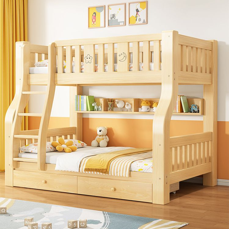 全实木上下床双层床儿童床两层高低床上下铺多功能组合子母床木床