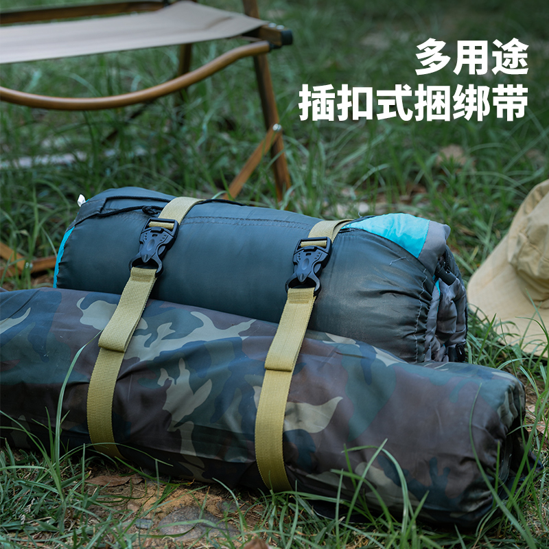 户外行李捆绑带双保险旅行箱打包扎带货物捆扎带尼龙带固定绑紧绳