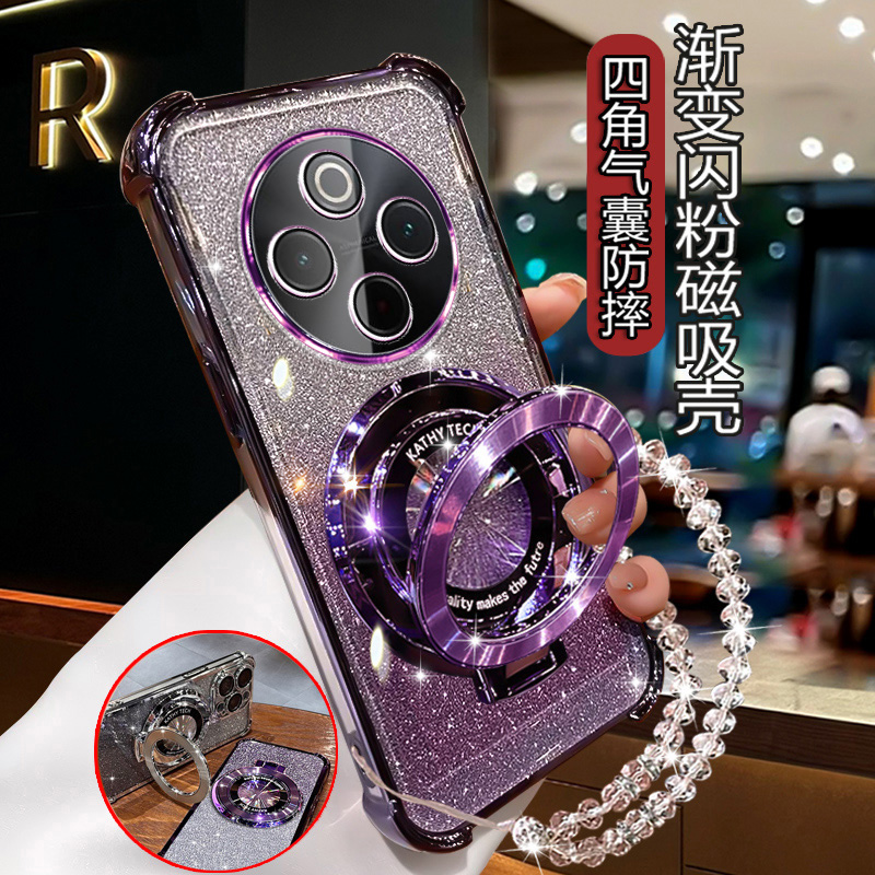 适用vivoy300pro手机壳女潮5G新款V2410A曲屏Viv0Y300Pro四角防摔