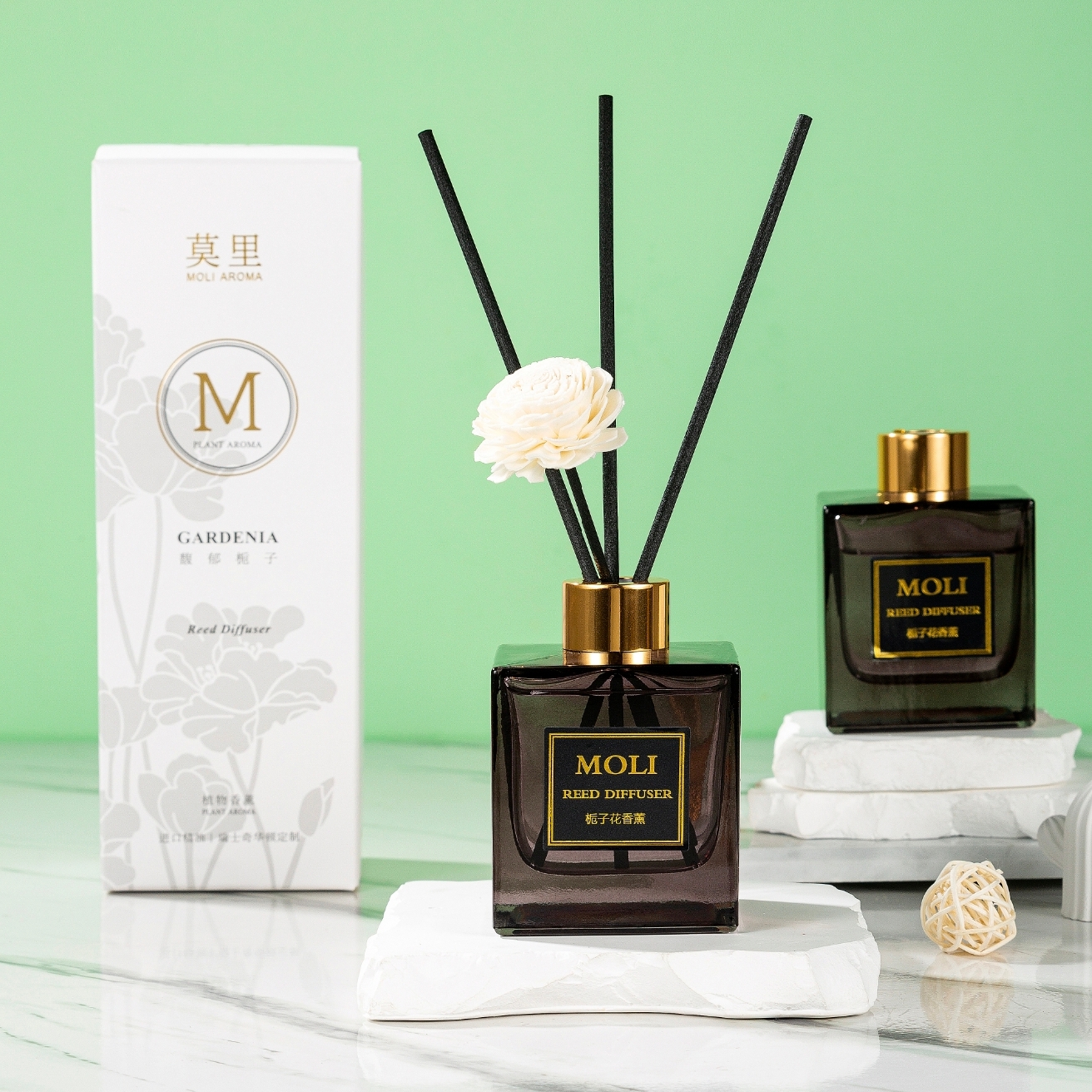 莫里栀子花香薰家用室内持久留香氛酒店卫生间清新剂祛除异味薰香