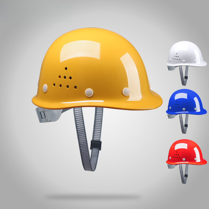 安全帽男夏季工地施工领导安全头盔国标加厚透气定制印字