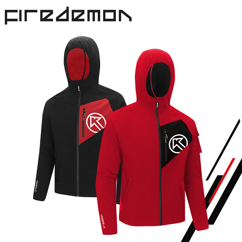 BigK 大K FIREDEMON火魔运动软壳夹克 防风保暖 休闲 户外运动