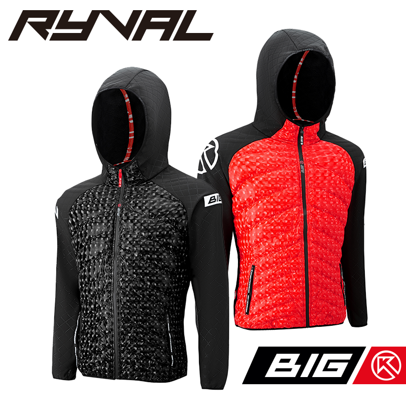 BigK大K竞速者RYVAL轻薄运动鹅绒羽绒服秋冬长袖时尚休闲运动玩咖