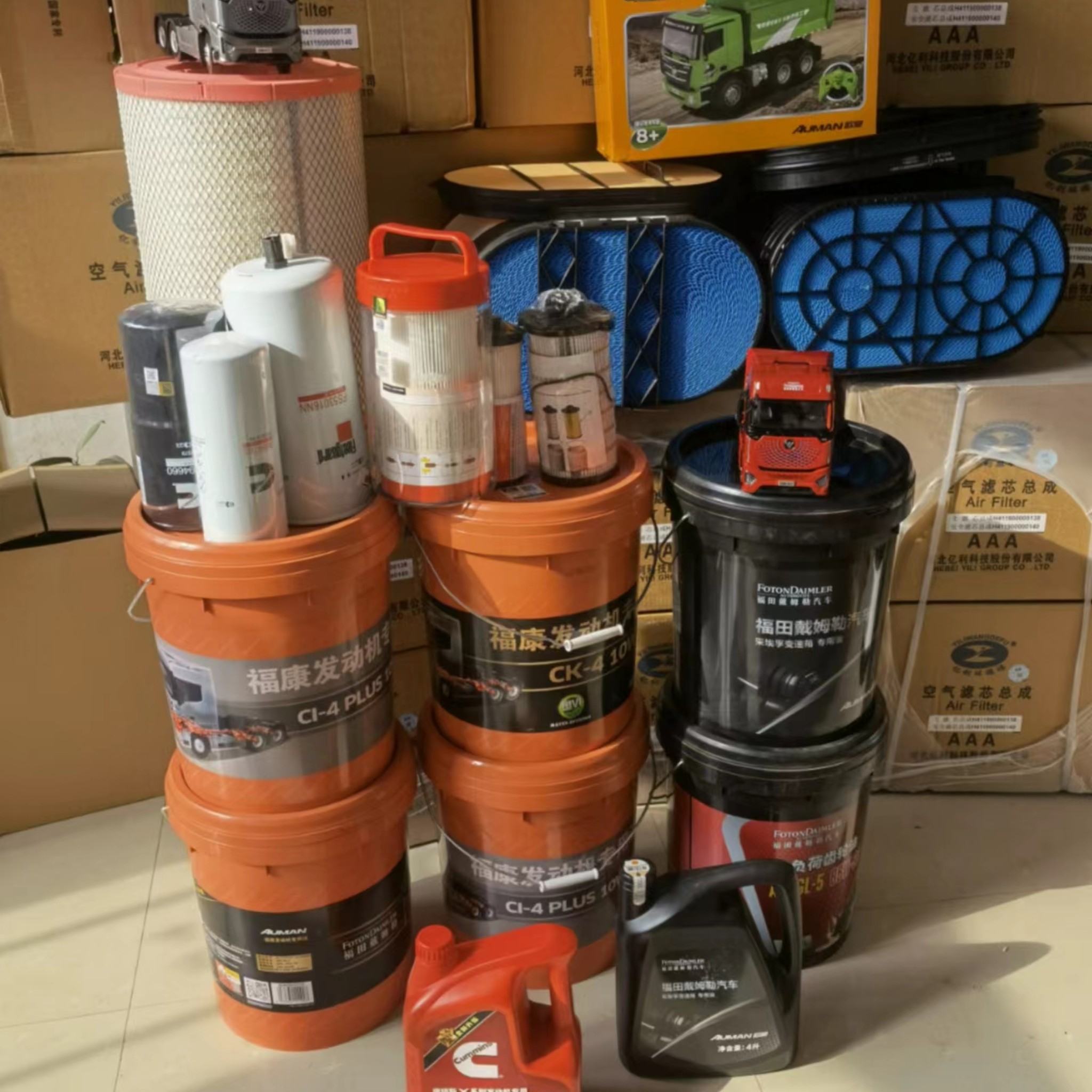 福康正品优选系列发动机油滤芯柴滤保养品