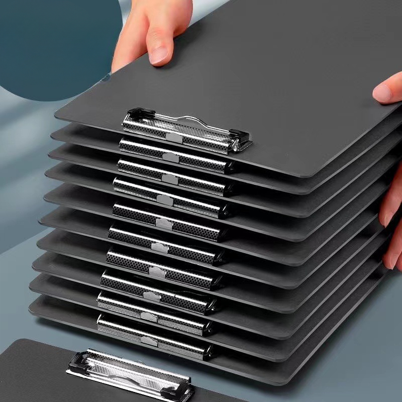 A4板夹塑料垫板A5写字资料文件夹板票据点菜夹夹发票夹合同夹办公