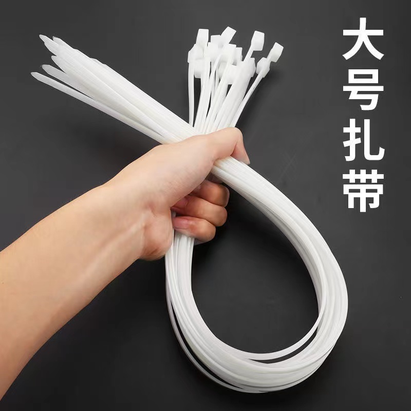 10根散卖超长大号国标扎带尼龙自锁式塑料束线带扎线带捆绑带加长
