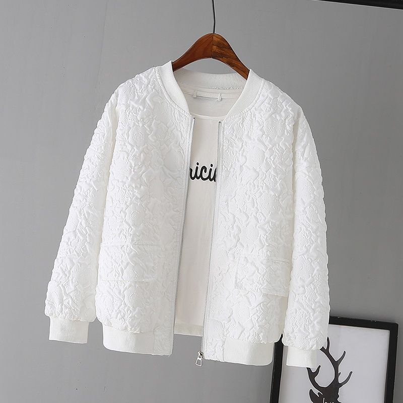 【车王专属】828短款薄款棒球服女外套休闲上衣防晒外套
