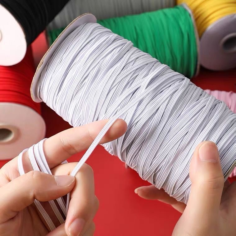 扁宽松紧带高彈力进口裤子裤脚裤腰带帽子衣服儿童家用松紧绳批发