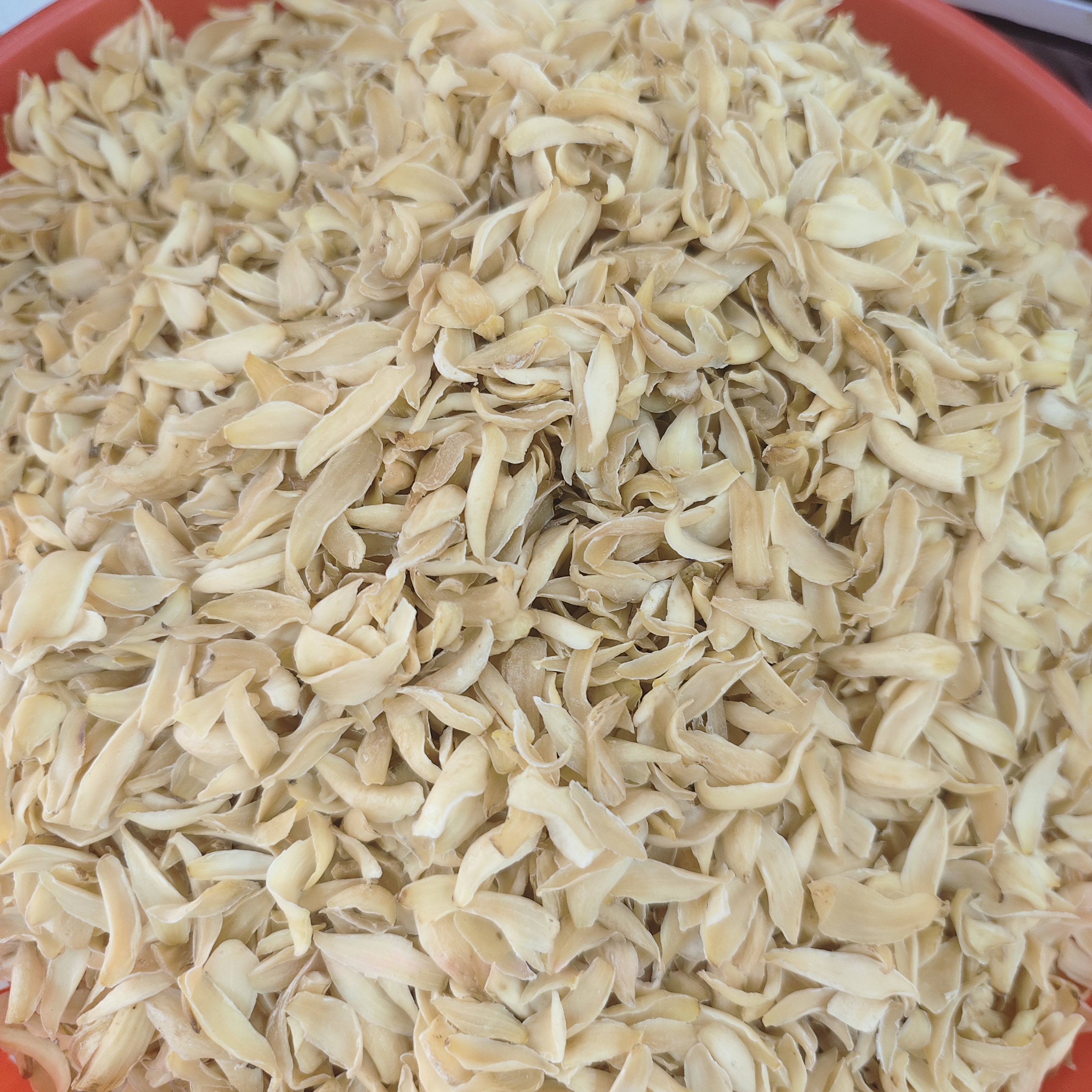 ［百合芯］龙牙百合干无硫磺，自然晒干