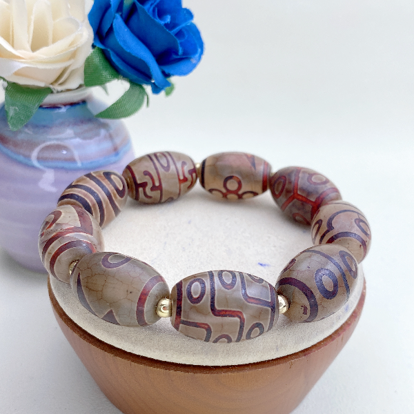 玛瑙玉石手串玛瑙玉珠手链玛瑙男款手串时尚手饰【多样性发货】G83