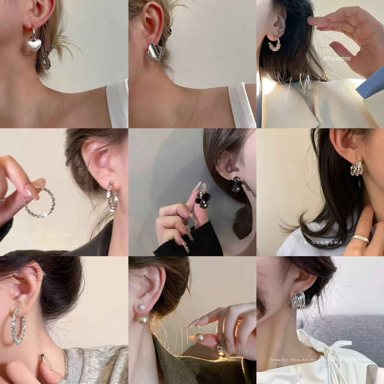 铜合金耳饰 2025亚亚新款耳饰