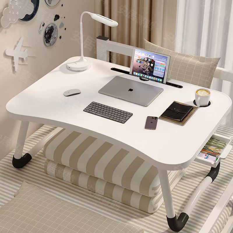 学生宿舍床上懒人桌简易书桌可折叠小桌子寝室上下铺笔记本电脑桌
