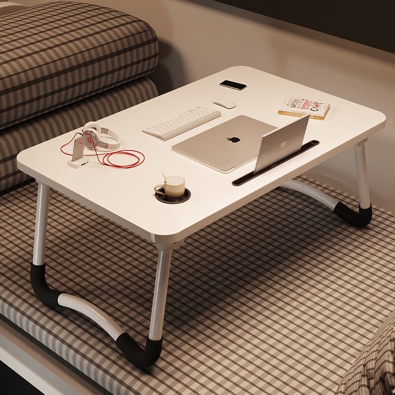 床上小桌子学生书桌可折叠桌宿舍上铺笔记本电脑桌家用飘窗懒人桌