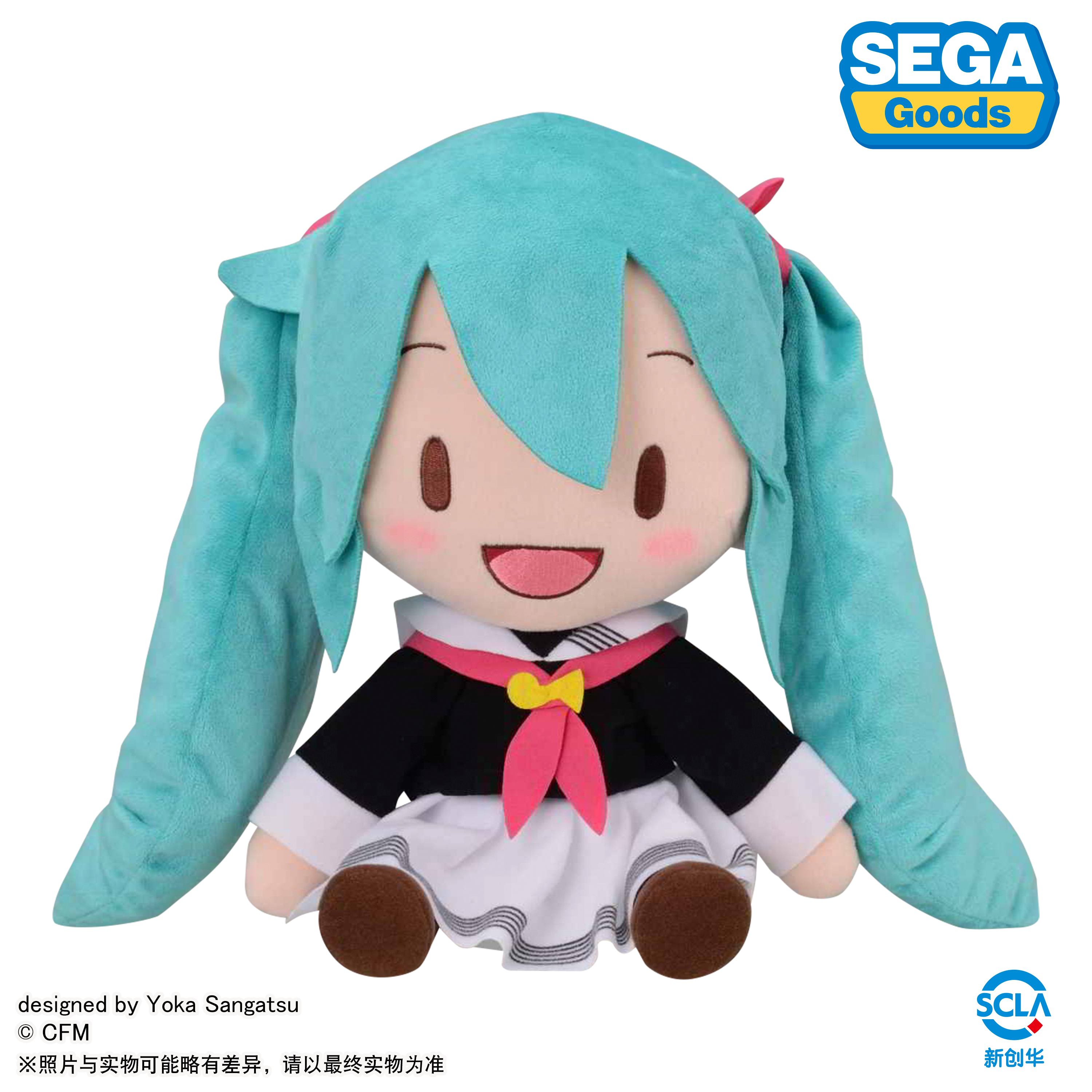 【bilibili现货】初音未来fufu毛绒玩偶月西江/巡音流歌/雪未来24DB