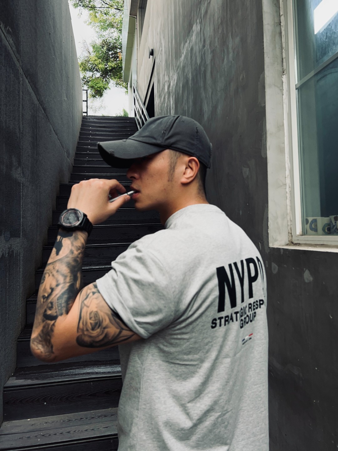 [TAOG]NYPD美式夏季索罗娜凉感速干透气健身训练百搭T恤