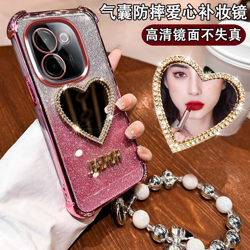 适用vivoy200手机壳viv0保护套y200硅胶5G镜头全包V2343A防摔女钻