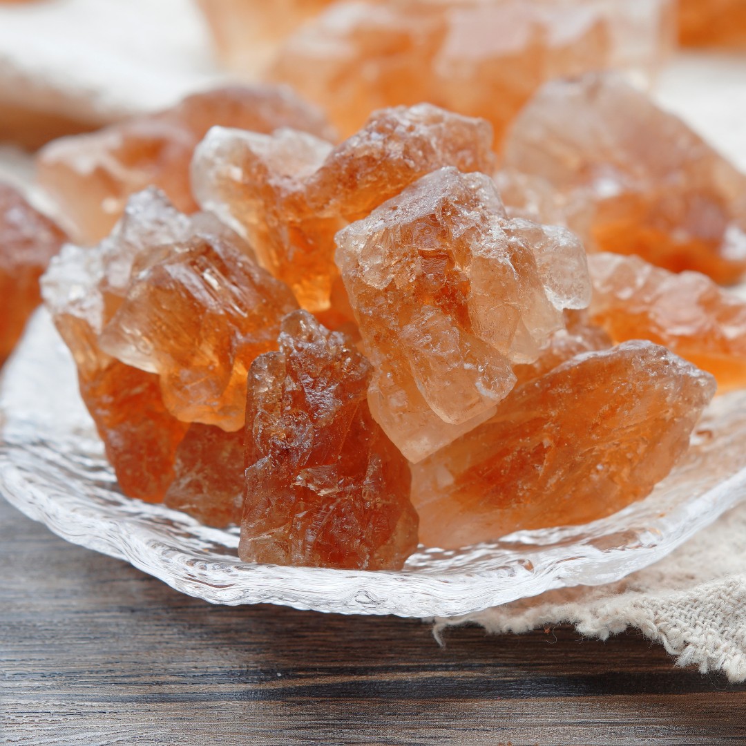 2斤广西黄冰糖多晶冰糖小粒老冰糖土冰糖碎纯蔗糖