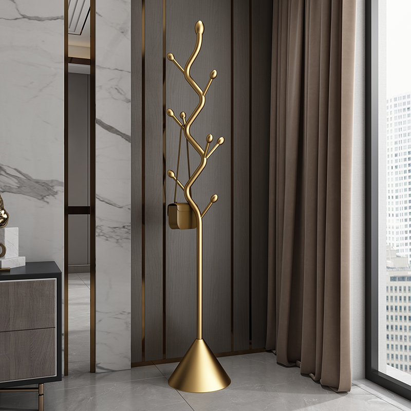 挂衣架室内专用2025新款衣架子落地式卧室家用客厅轻奢简易衣帽架