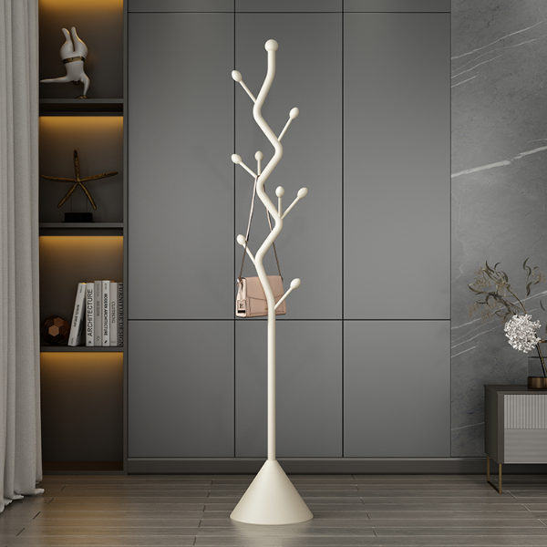 轻奢创意高档落地挂衣架卧室家用简易衣帽架客厅立式挂包架衣服架