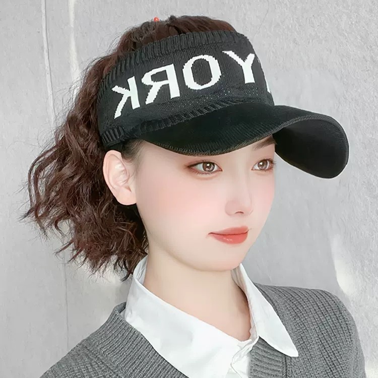 帽子假发一体时尚网红夏季遮阳帽子带韩版潮百搭玉米烫假发帽