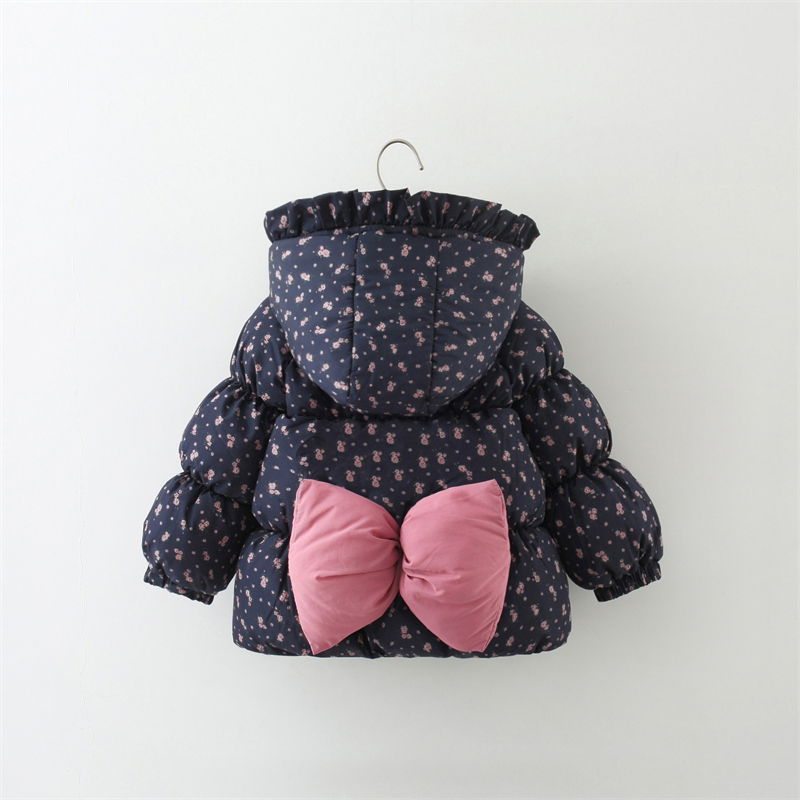 女童冬款加绒棉服外套2025新款小宝宝加厚棉袄冬季保暖婴儿童棉衣