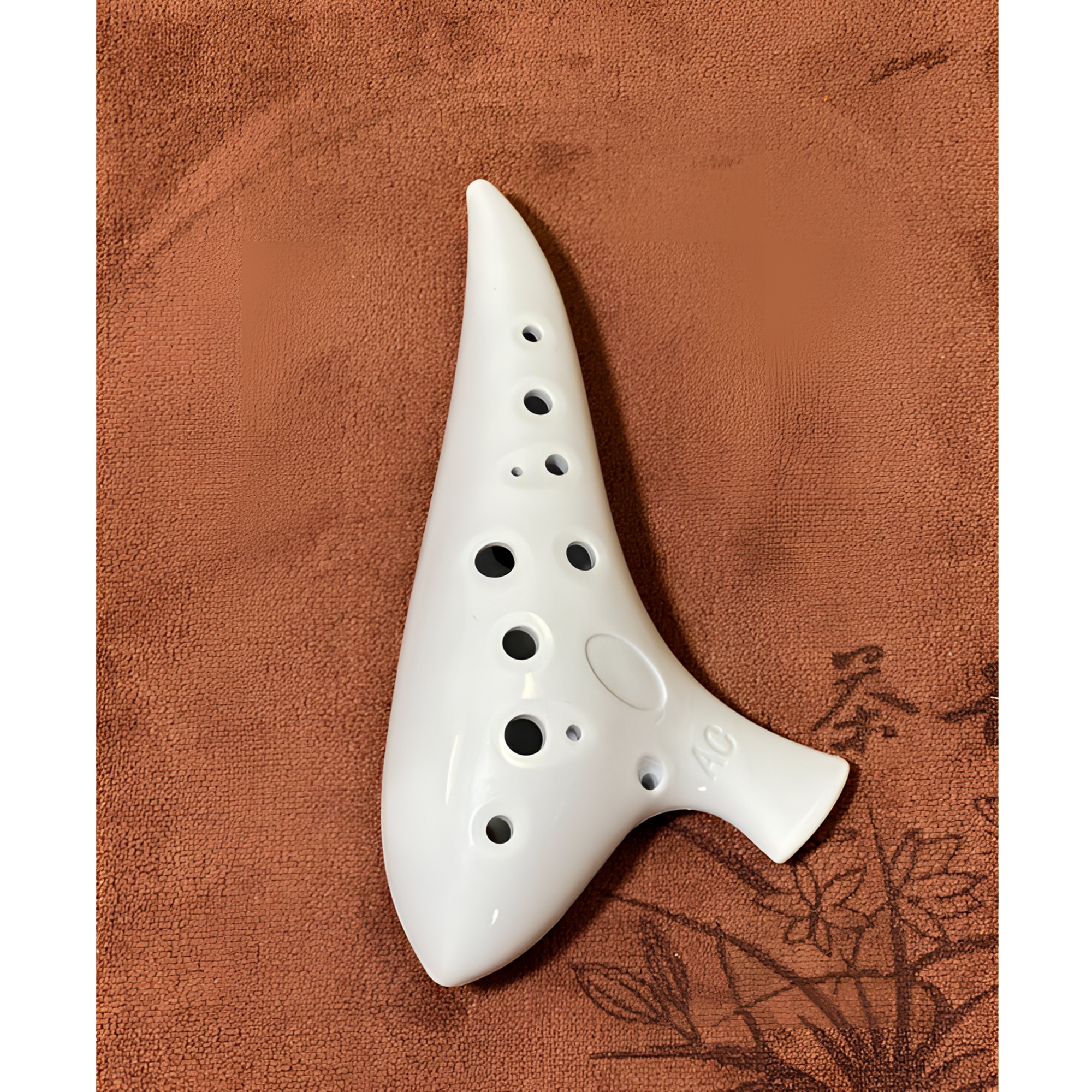 零基础五分钟可学会，星选演奏级音质音准树脂防摔12孔中音AC陶笛