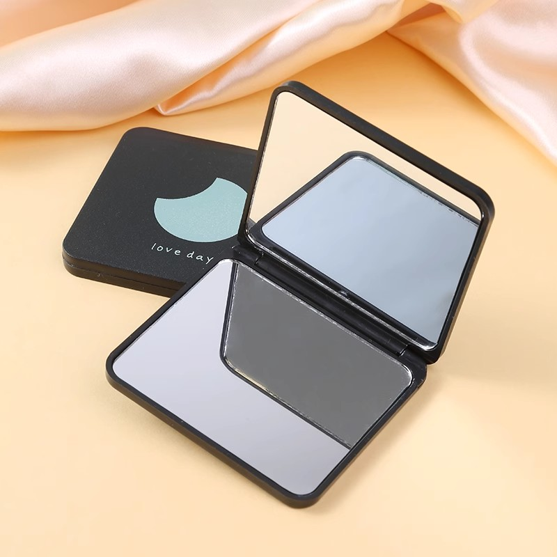 【双面小镜子】随身携带迷你化妆镜双面便携学生手持折叠镜子家用女