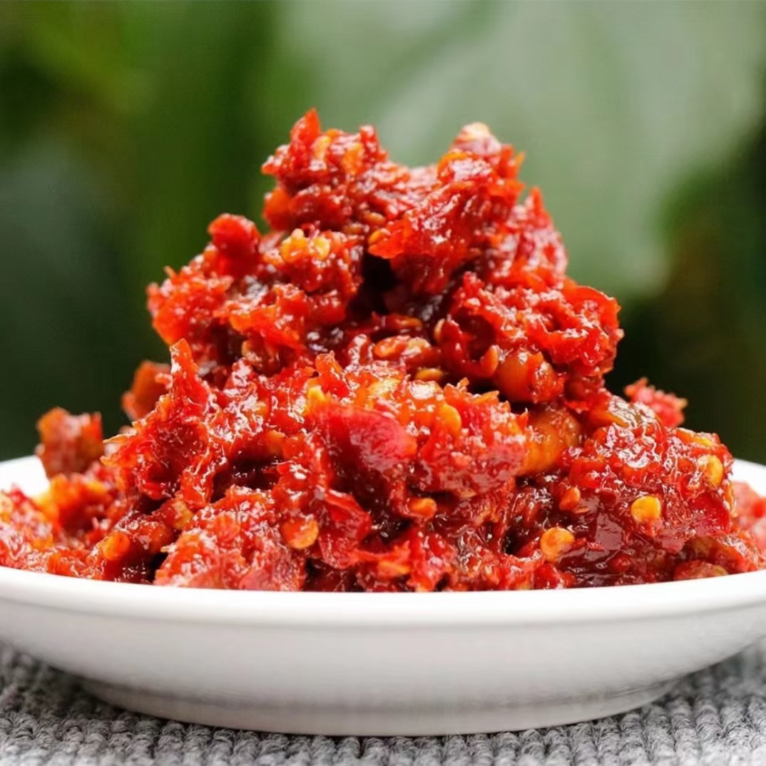 【阿玲】湖南双峰特产永丰辣酱农家手工调料香辣酱麦子酱酱辣椒