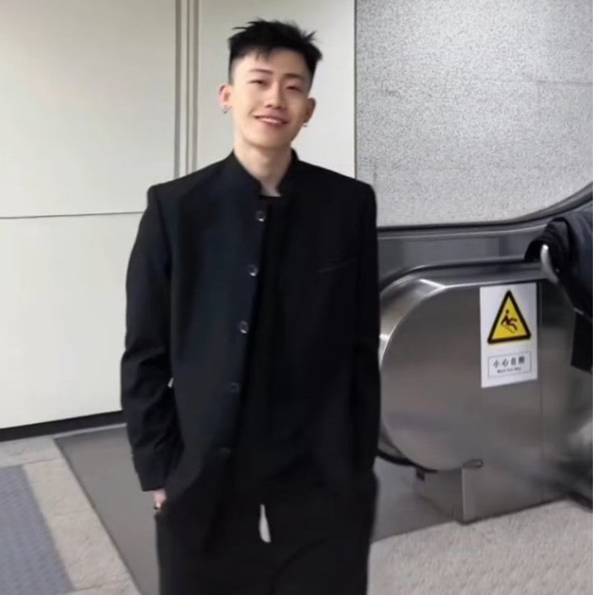 痞帅新中式中山装夹克男春秋赵山河同款休闲立领西装外套男款潮