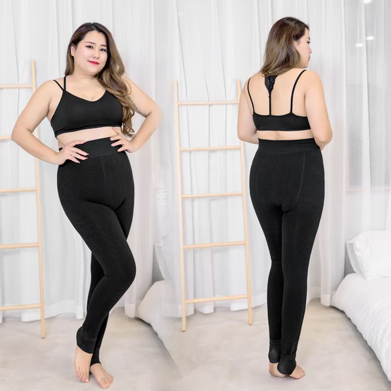 AHLIMA 大码女装2024推荐款高腰打底女士修身显瘦冬季紧身