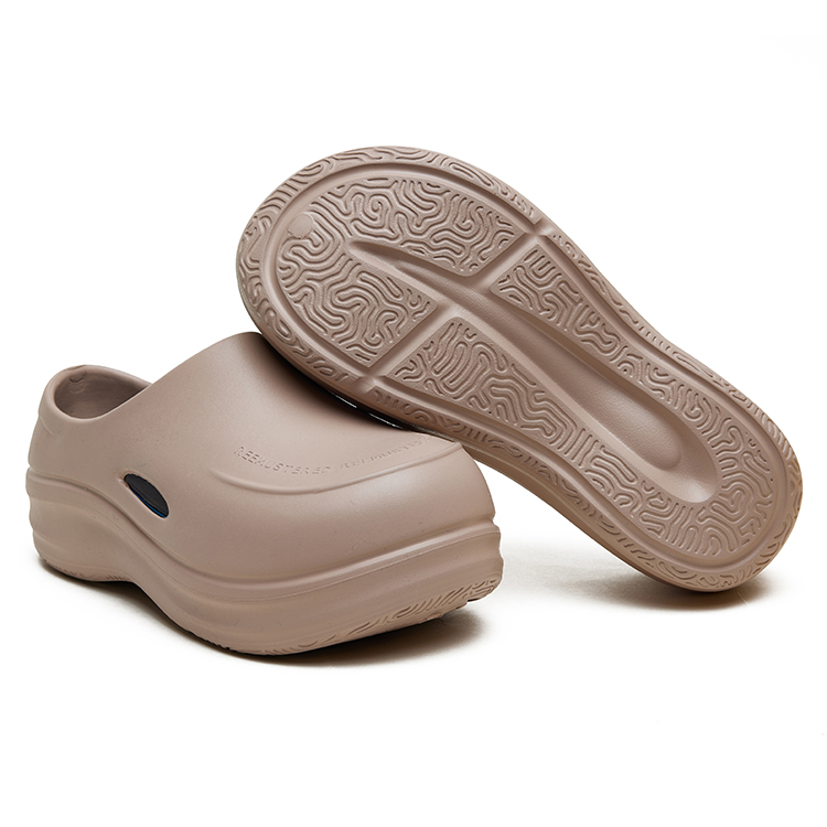赵昭仪同款Reemustered Casual Slipper休闲系列厚底增高包头拖鞋