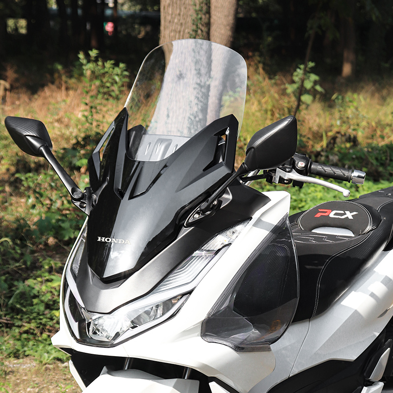 威杰WEJET本田PCX160改装风挡佛沙款式摩托车改装配件前移挡风