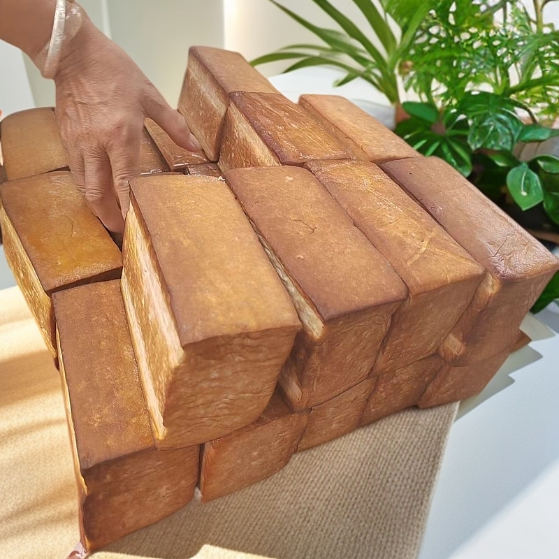 贵州酸汤烟熏豆腐安顺特产豆腐炒煎炸