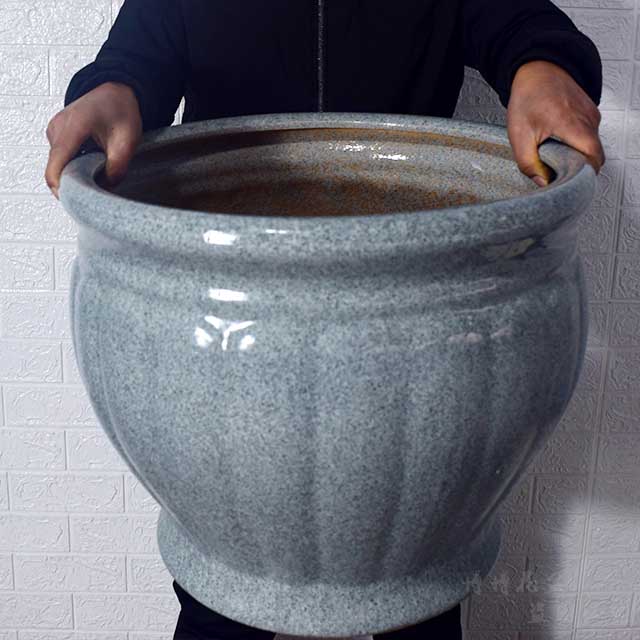 超大号庭院落地大花盆陶瓷带底托特价客厅高档发财树幸福树铁树