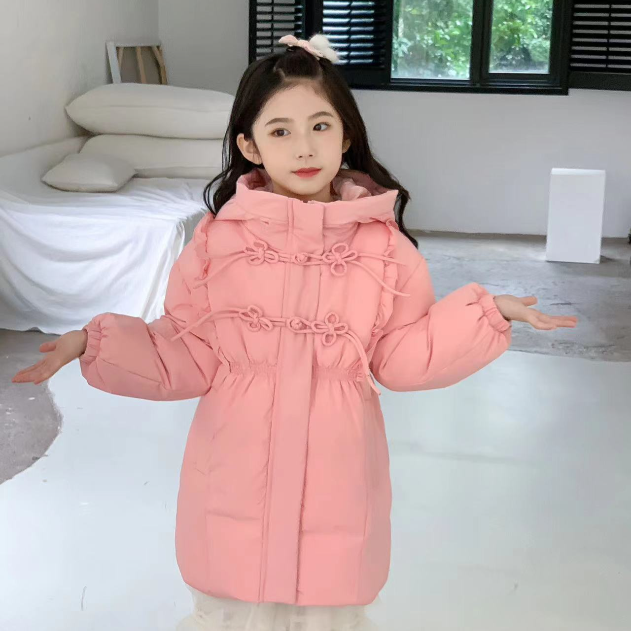 【301-360】儿童秋冬加厚外套男宝女宝常规洋气时尚保暖外套