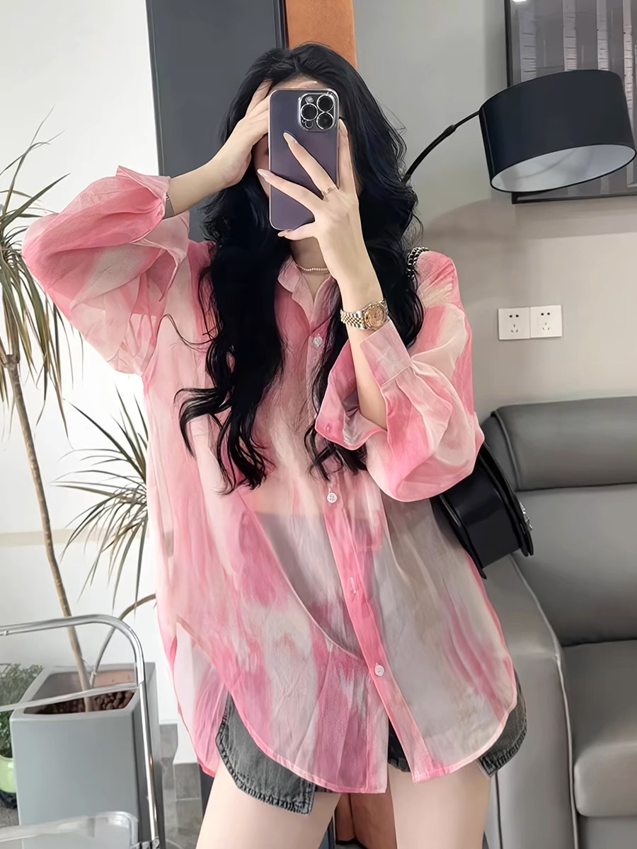 大码粉色性感设计感夏季薄款韩系百搭女士短袖慵懒潮流休闲服上衣