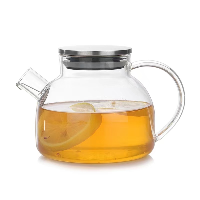 家用大容量加厚煮茶壶冷水壶凉水壶耐热果汁壶茶具轻奢简约装水