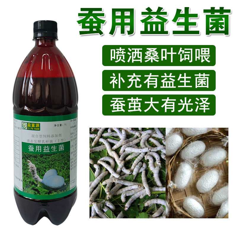 蚕用益生菌养蚕专用营养液助长结茧白大除臭防僵蚕脓蚕专用饲料