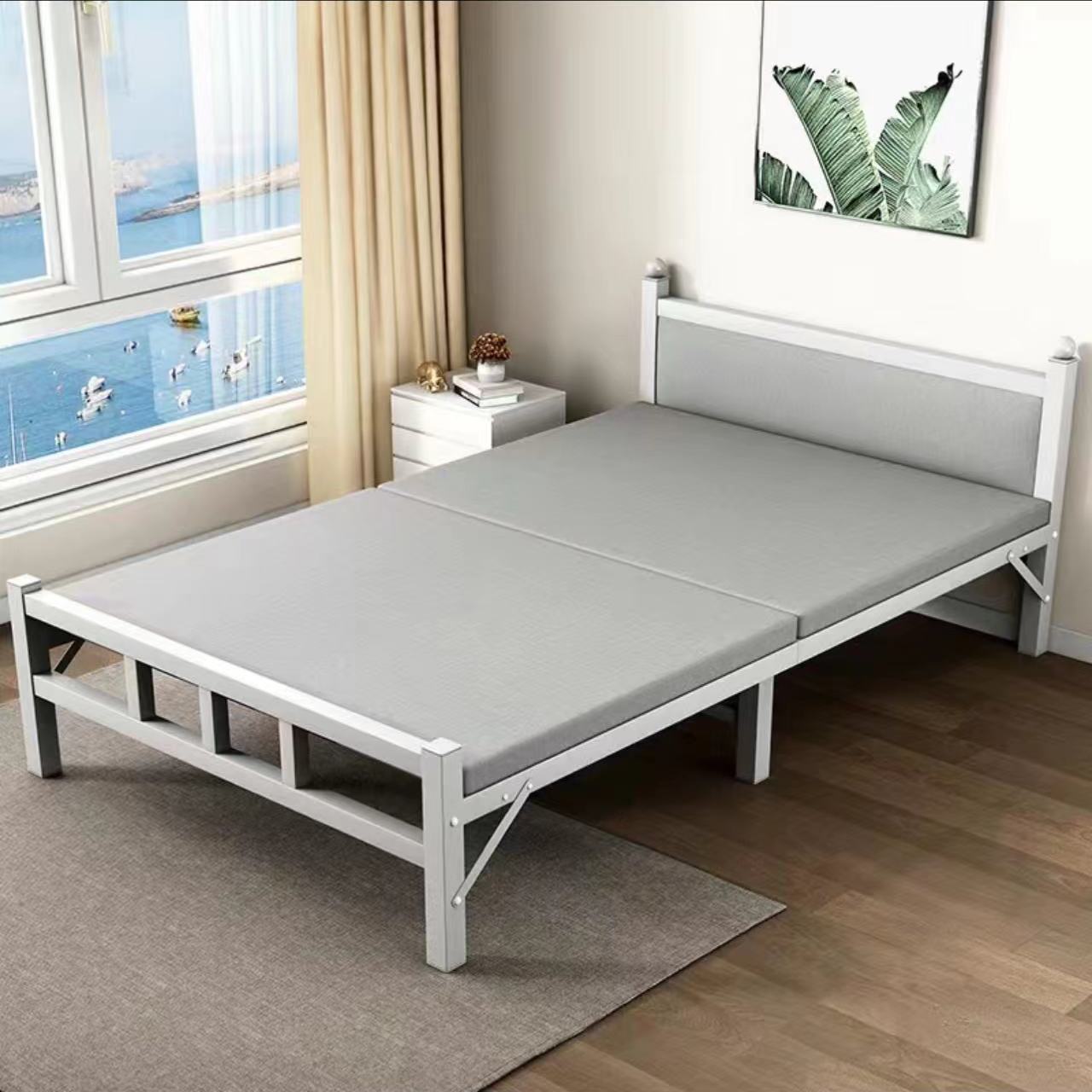 折叠床单人家用简易床办公室午睡神器宿舍午休小床出租屋成人铁床