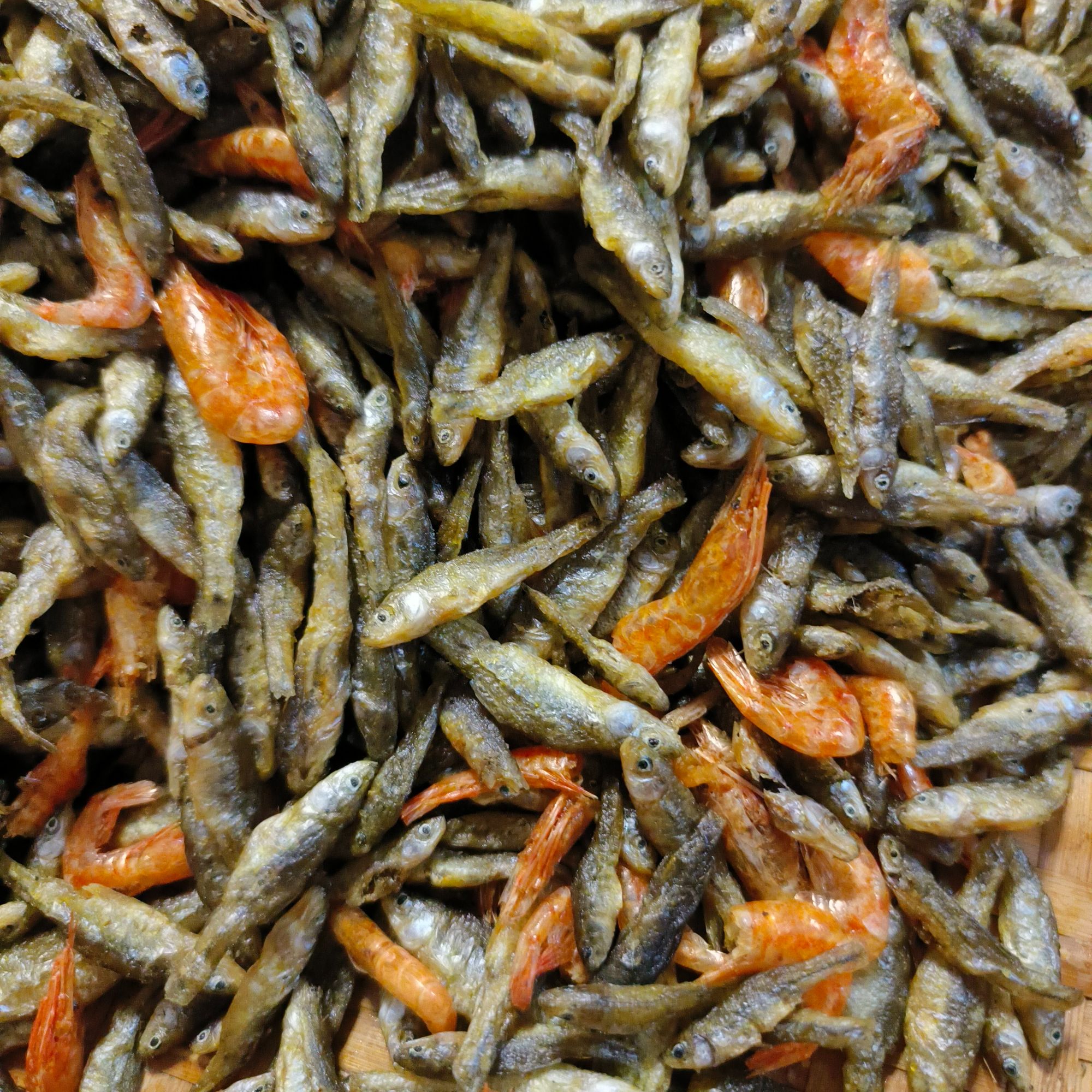 小鱼小虾干货淡水小河鱼干小河虾混合装鱼仔干货特产批发新鲜足贴