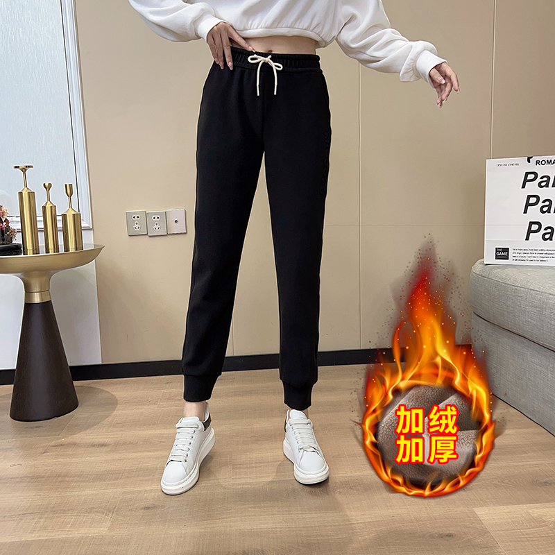 岚缈男女同款加绒重磅九级防风裤SL888