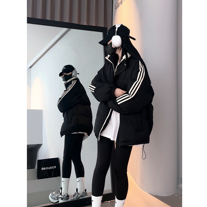 772冬季新款情侣棉服男女款宽松加厚休闲学生ins保暖韩版棉衣外套